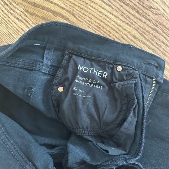 MOTHER DENIM Stunner Ankle Step Fray Jean -Not Guilty SZ 24 - Picture 10 of 10